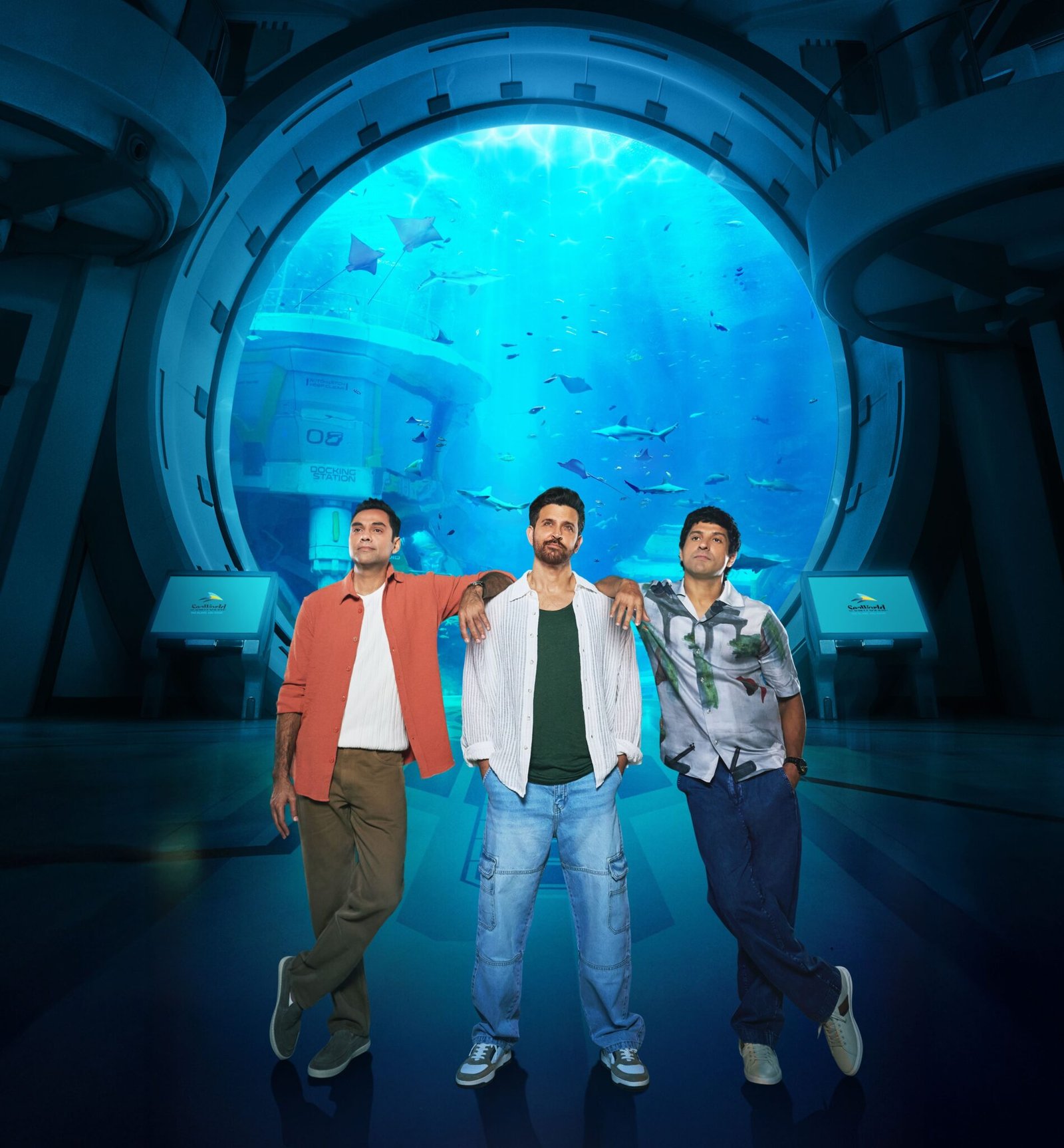 Deep Waters, Big Thrills! Farhan dares Hrithik to take the plunge with ...